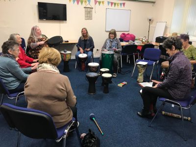 Drumming Circle In Cowal & Bute Centres
