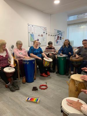 Drumming Circle In Cowal & Bute Centres
